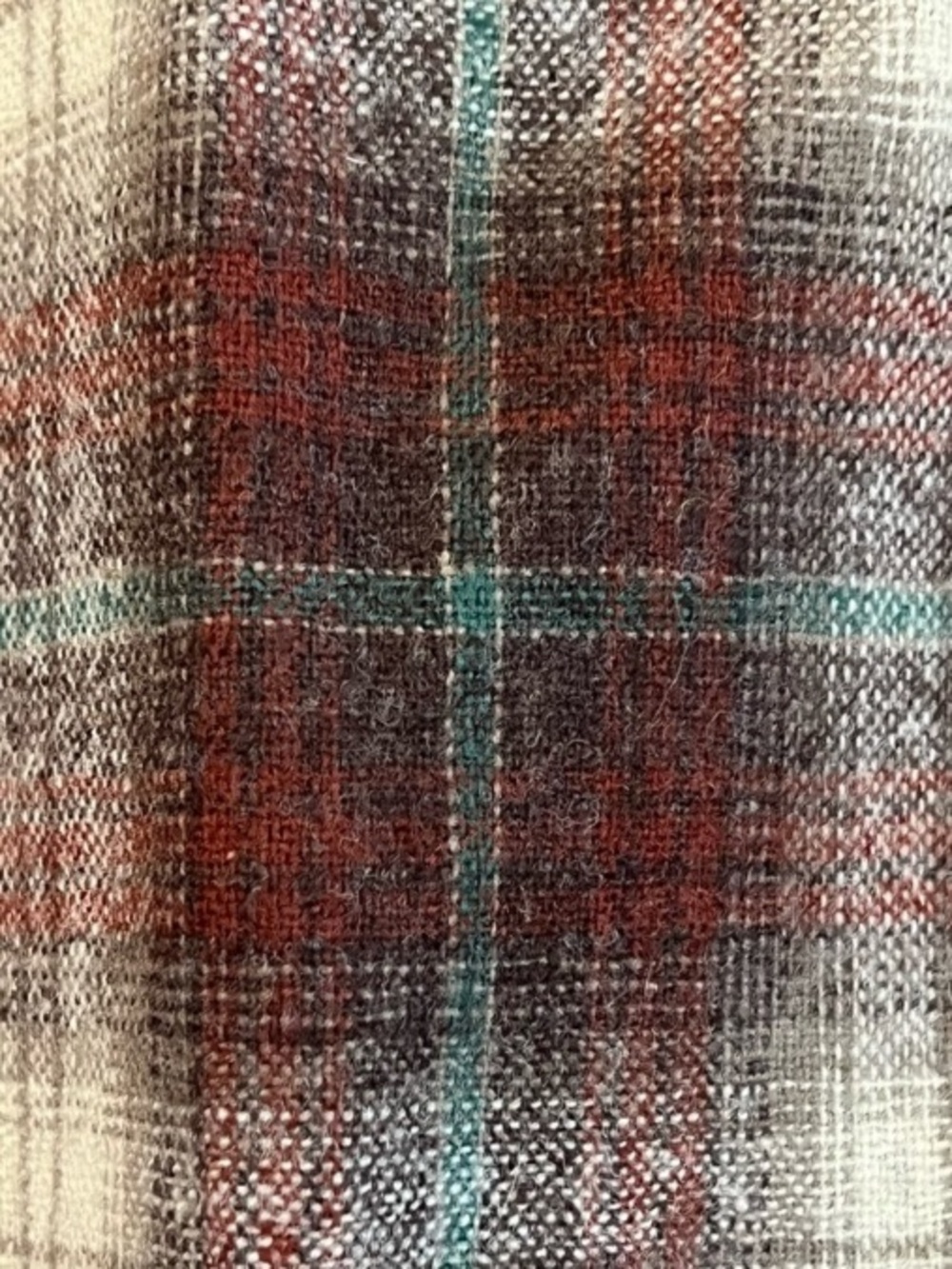 VINTAGE Pendleton 100% Virgin Wool Plaid A Line Skirt Lined Women’s Size S - Picture 7 of 10